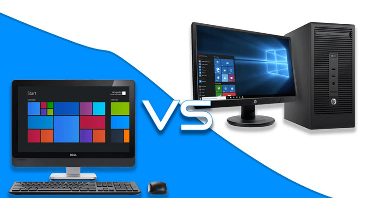 خرید کامپیوتر بدون کیس + مشخصات و لیست قیمت (All in One PC)
